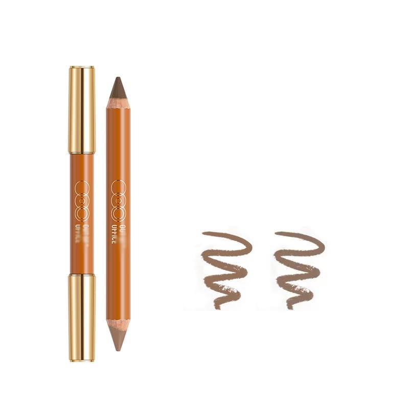 1 PC Double Ends Contour Pencil Highlighter, Multi Functional Facial Contour Highlighter Pencil(01#, 5g)