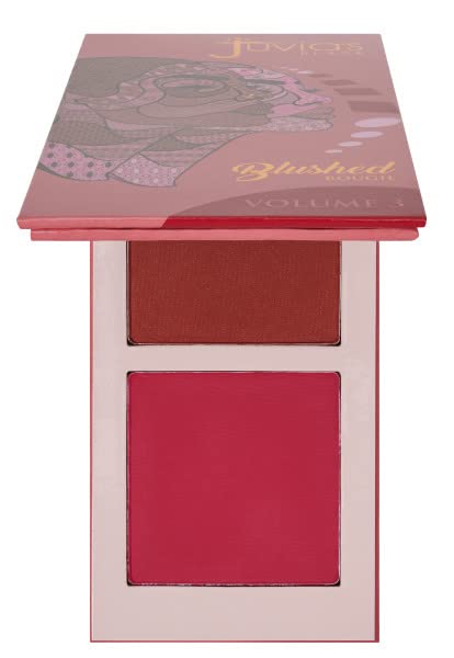 Juvia's Place Duo Blush Volume 4 - Matte Powder Blush for Cheeks Makeup
