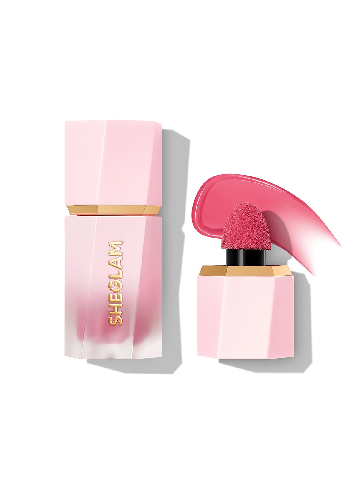 SHEGLAM Color Bloom Liquid Blush Makeup for Cheeks Matte Finish-Love Cake