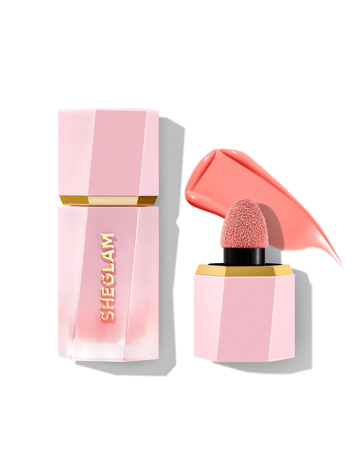 SHEGLAM Color Bloom Liquid Blush Makeup for Cheeks Matte Finish-Love Cake
