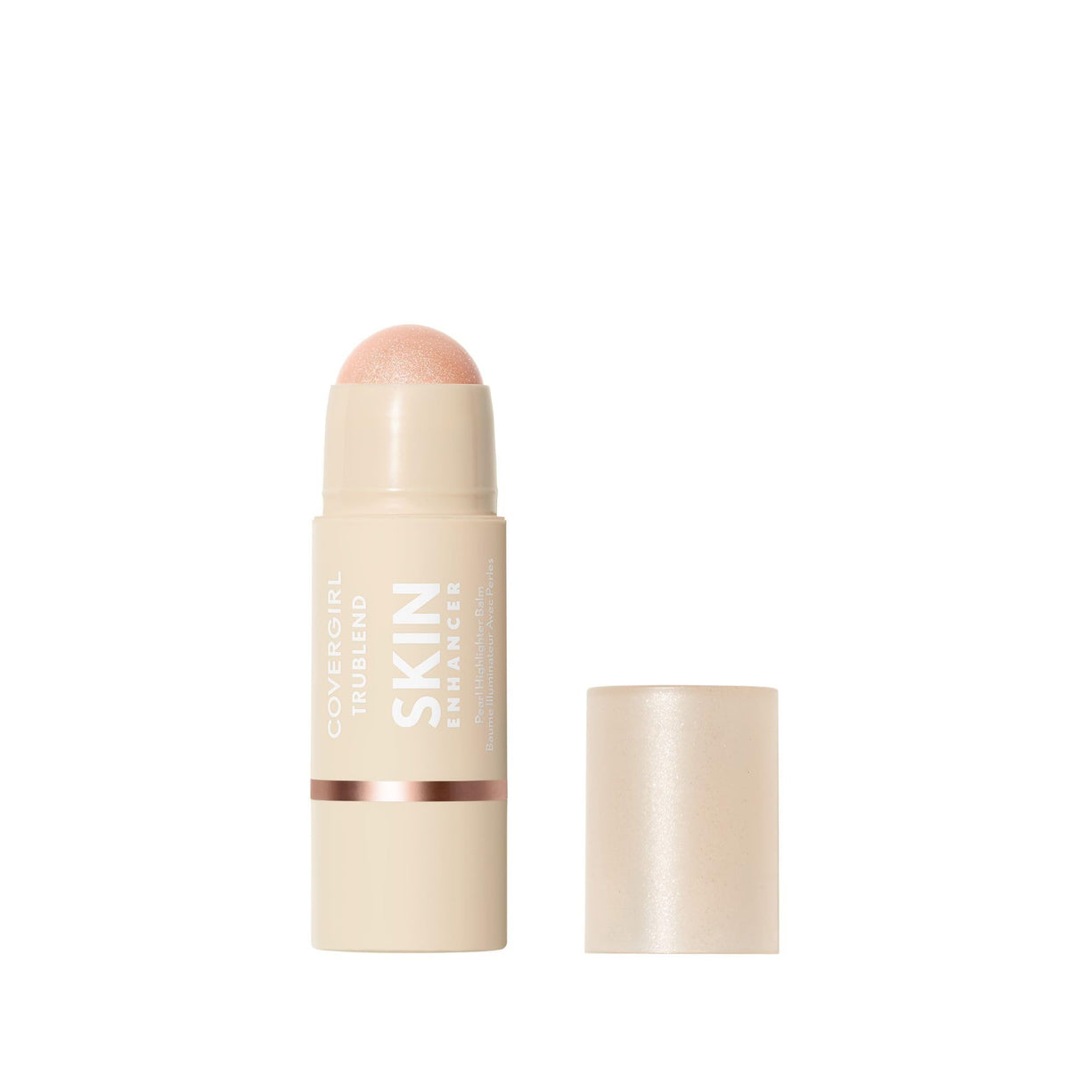COVERGIRL Trublend Skin Enhancer Blush Balm Stick, Vegan Formula, Easy to Use, Glides on Effortlessly, Non-Greasy, Doesn't Crease - 250 Sleepy Mauve (Bright, Cool Mauve)