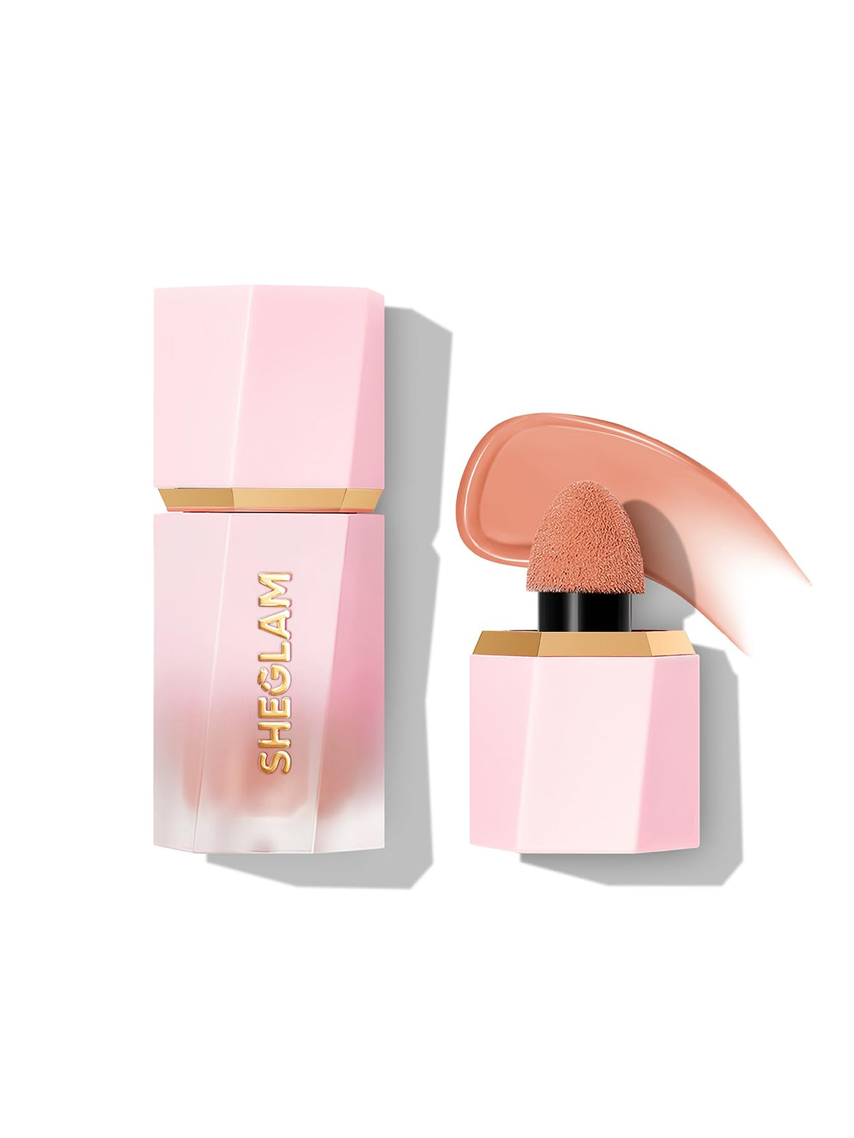 SHEGLAM Color Bloom Liquid Blush Makeup for Cheeks Matte Finish-Love Cake