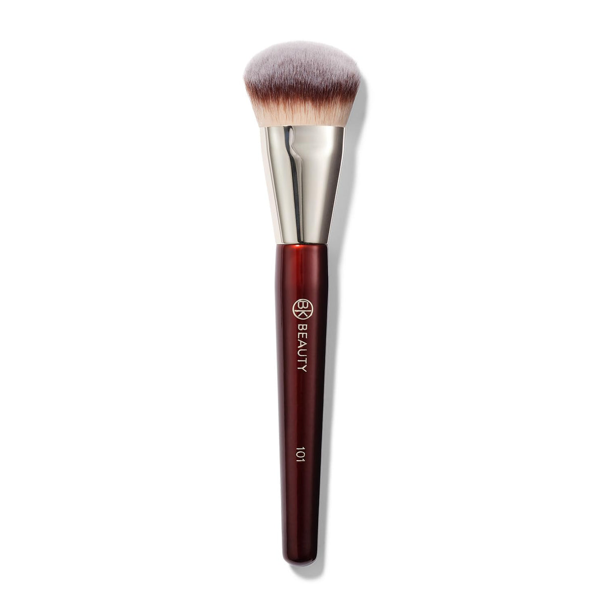 BK BEAUTY 101 Contoured Foundation Brush for Liquid & Cream Makeup