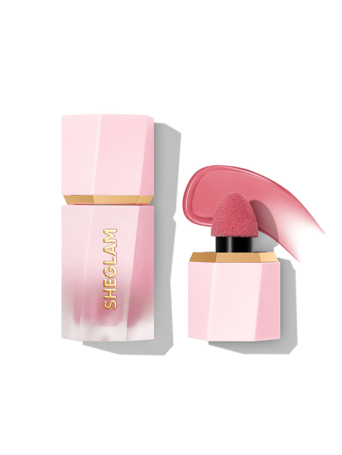 SHEGLAM Color Bloom Liquid Blush Makeup for Cheeks Matte Finish-Love Cake