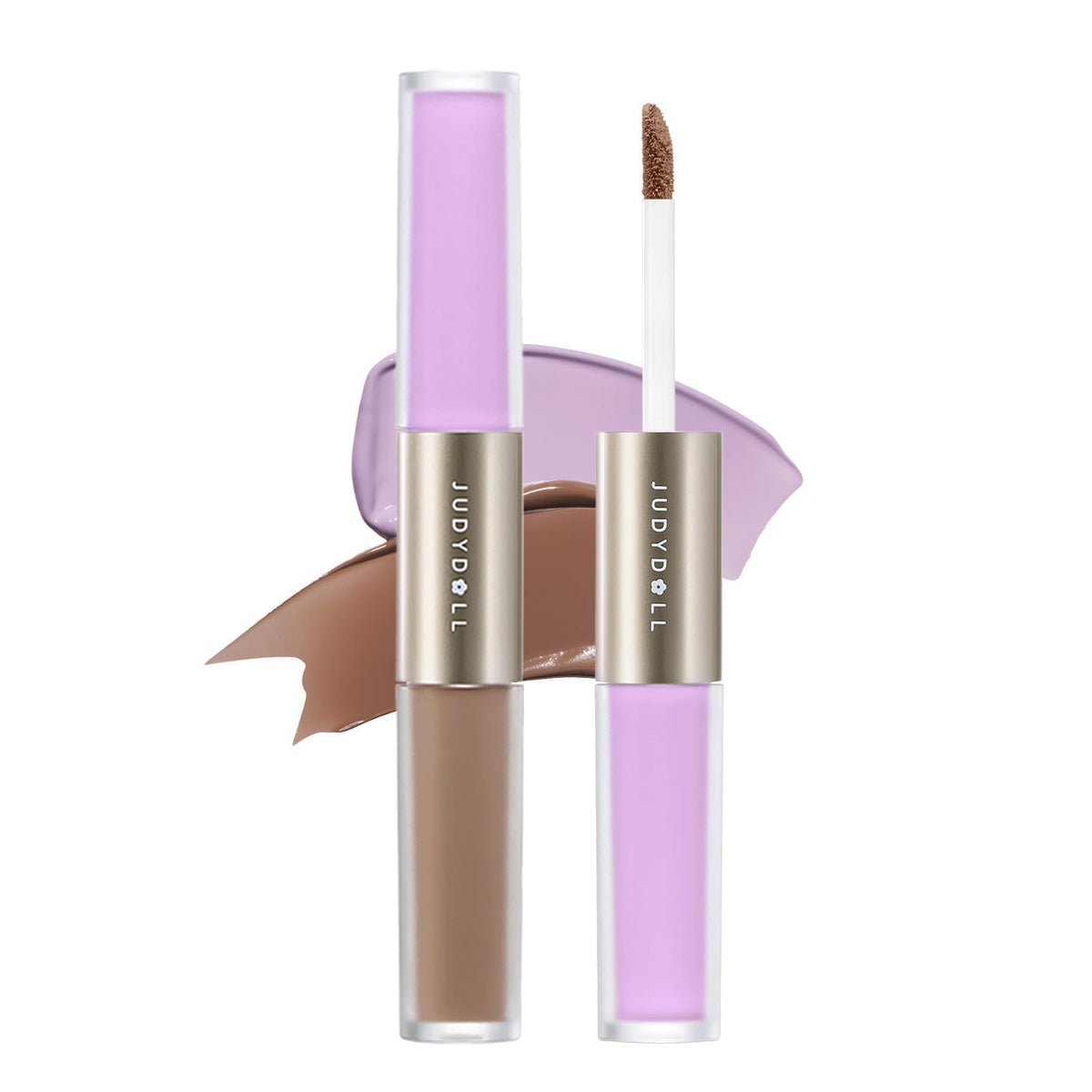 JUDYDOLL Cool Toned Contour Liquid Contour & Under Eye Brightening,Highlighter,Buildable, Ultra-Blendable Contour, Fcae Contouring Liquid (01 Fair With Cool Undertones)