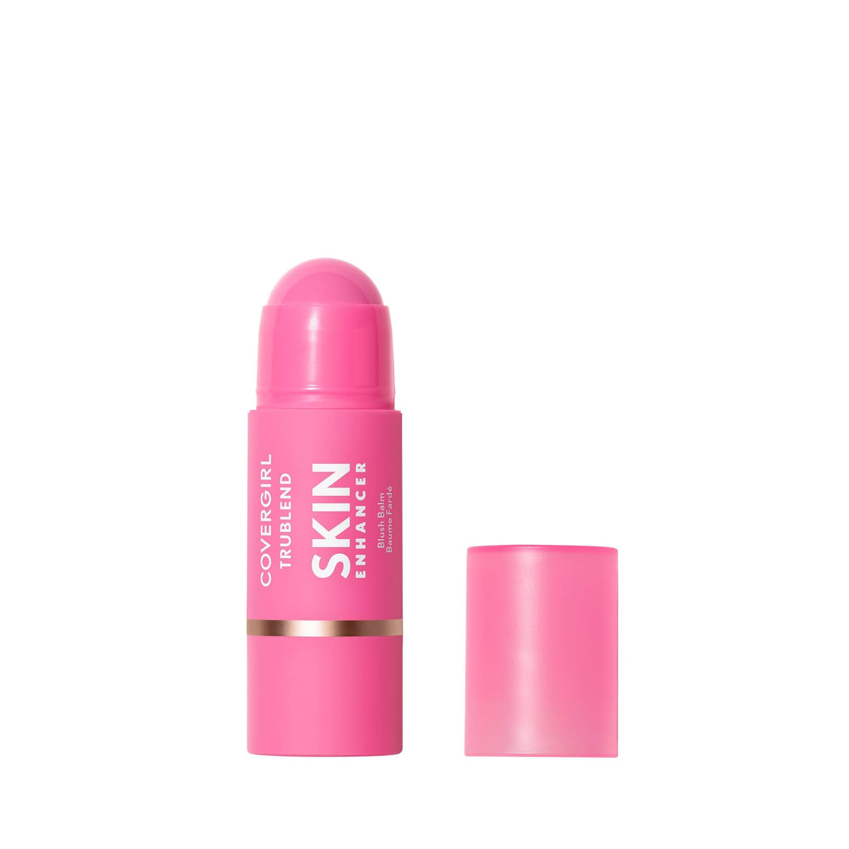 COVERGIRL Trublend Skin Enhancer Blush Balm Stick, Vegan Formula, Easy to Use, Glides on Effortlessly, Non-Greasy, Doesn't Crease - 250 Sleepy Mauve (Bright, Cool Mauve)