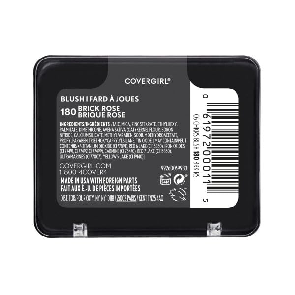 COVERGIRL - Cheekers Blush, Soft, blendable, lightweight formula, easy & natural look, 100% Cruelty-Free