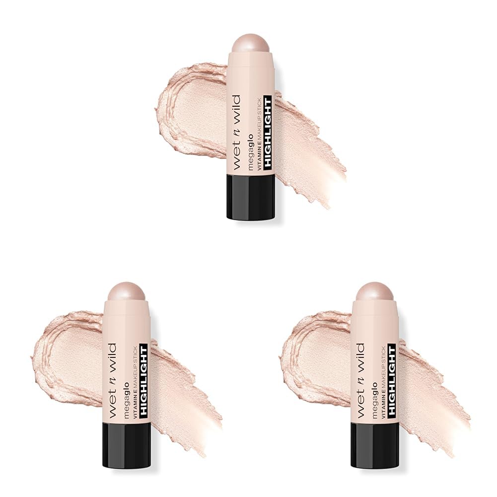 wet n wild MegaGlo Makeup Stick, Buildable Color, Versatile Use, Cruelty-Free & Vegan - Floral Majority