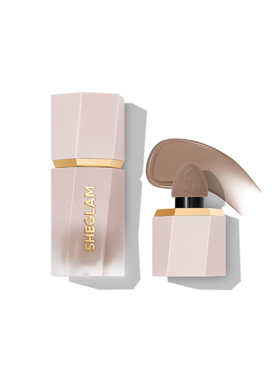 SHEGLAM Sun Sculpt Cool Toned Liquid Contour Stick Long Lasting Cream Bronzer Makeup - 01 Soft Tan