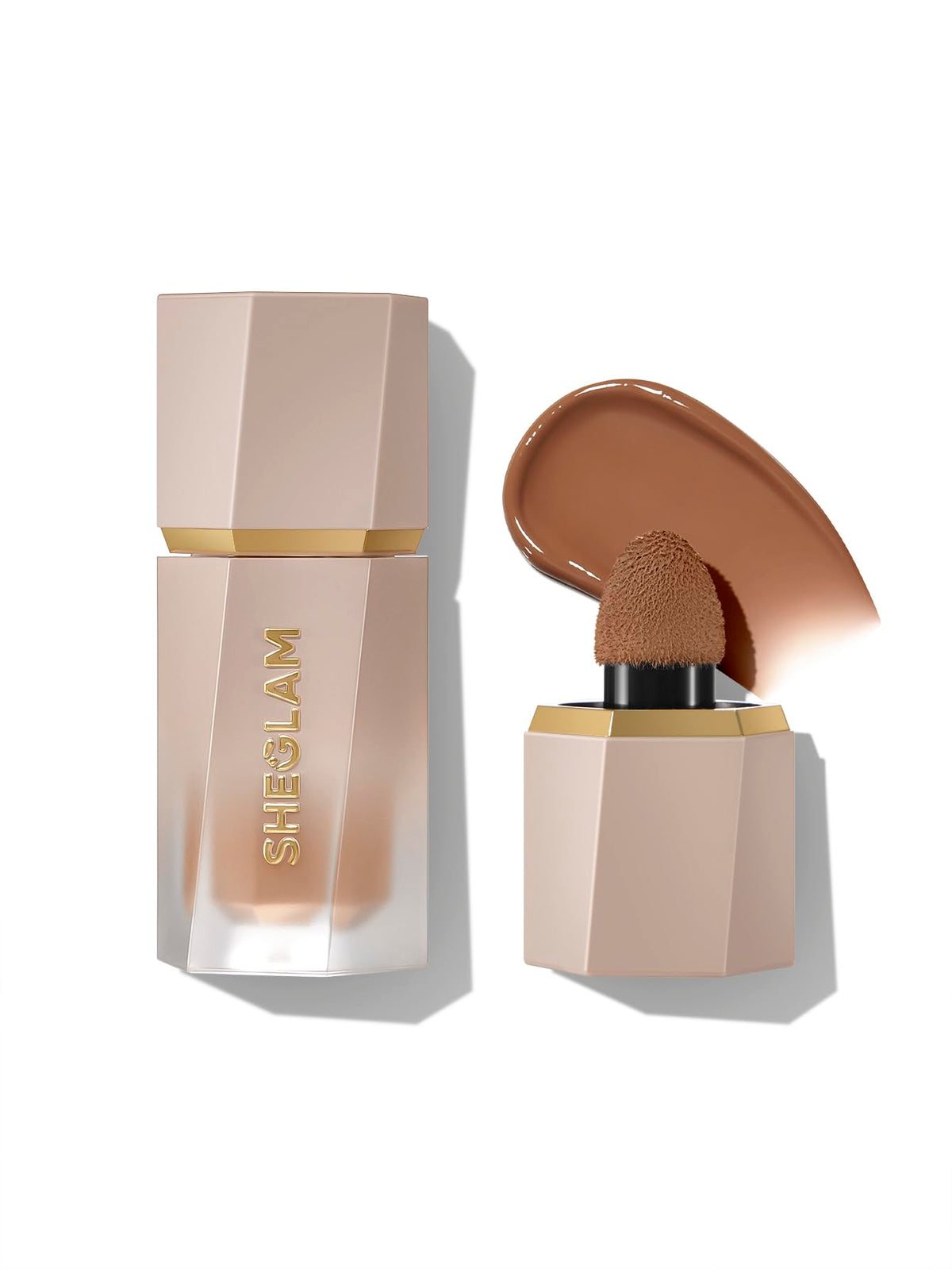 SHEGLAM Sun Sculpt Cool Toned Liquid Contour Stick Long Lasting Cream Bronzer Makeup - 01 Soft Tan