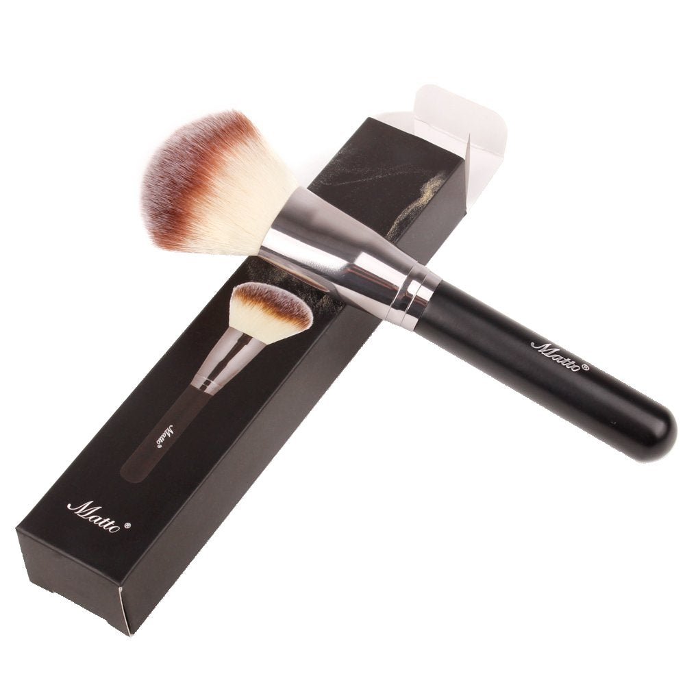 Matto Large Powder Makeup Brush for Loose, Pressed and Setting Powder