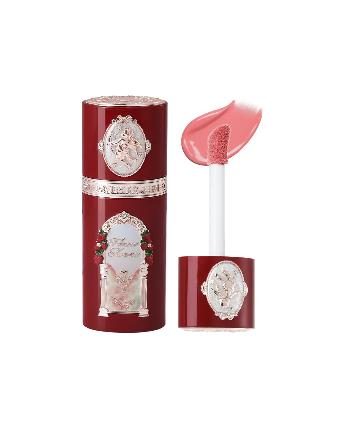 Flower Knows Strawberry Cupid All Day Glow Liquid Blush, Soft Rose Beige