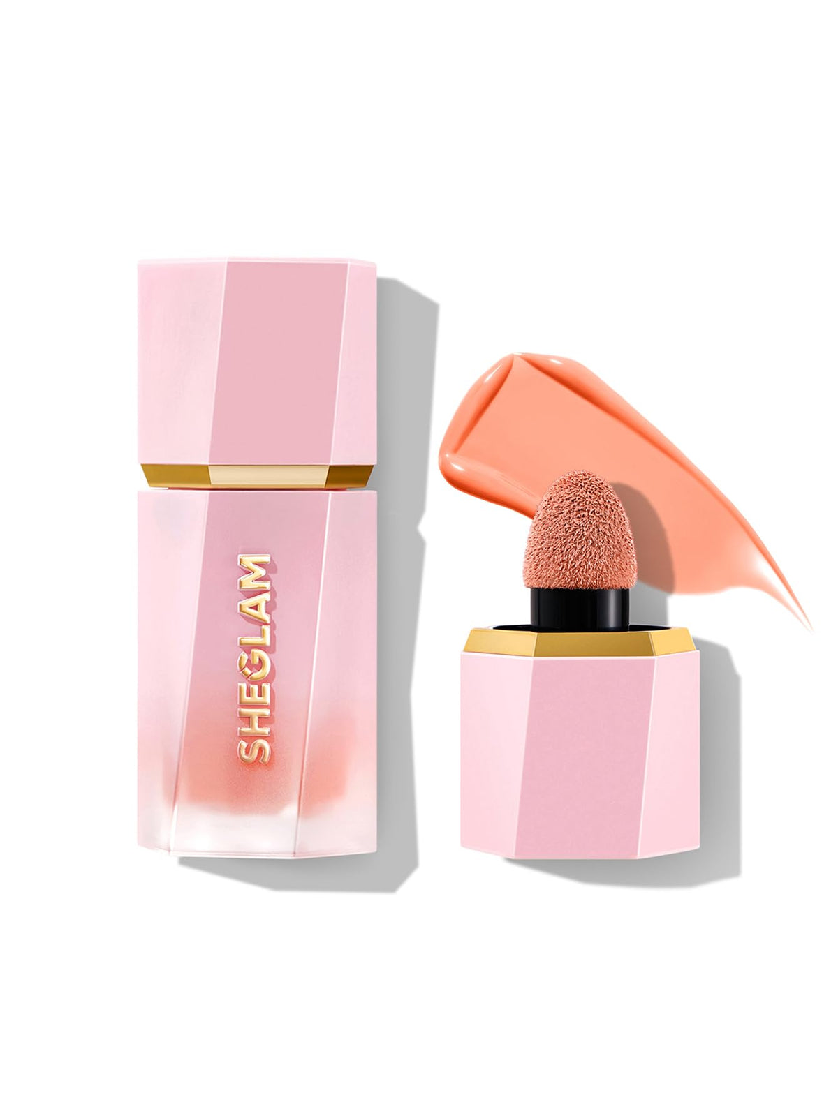 SHEGLAM Color Bloom Liquid Blush Makeup for Cheeks Matte Finish-Love Cake