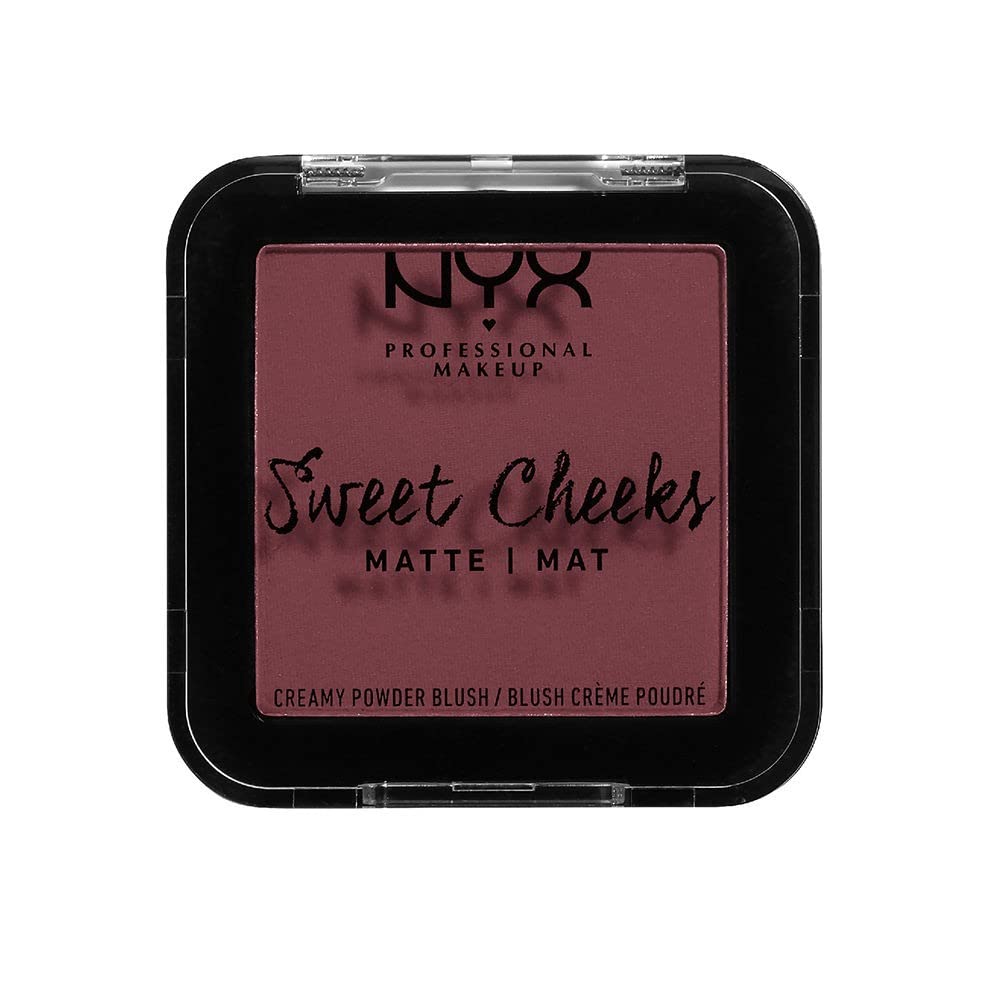 NYX PROFESSIONAL MAKEUP Sweet Cheeks Matte Blush, Rose & Play