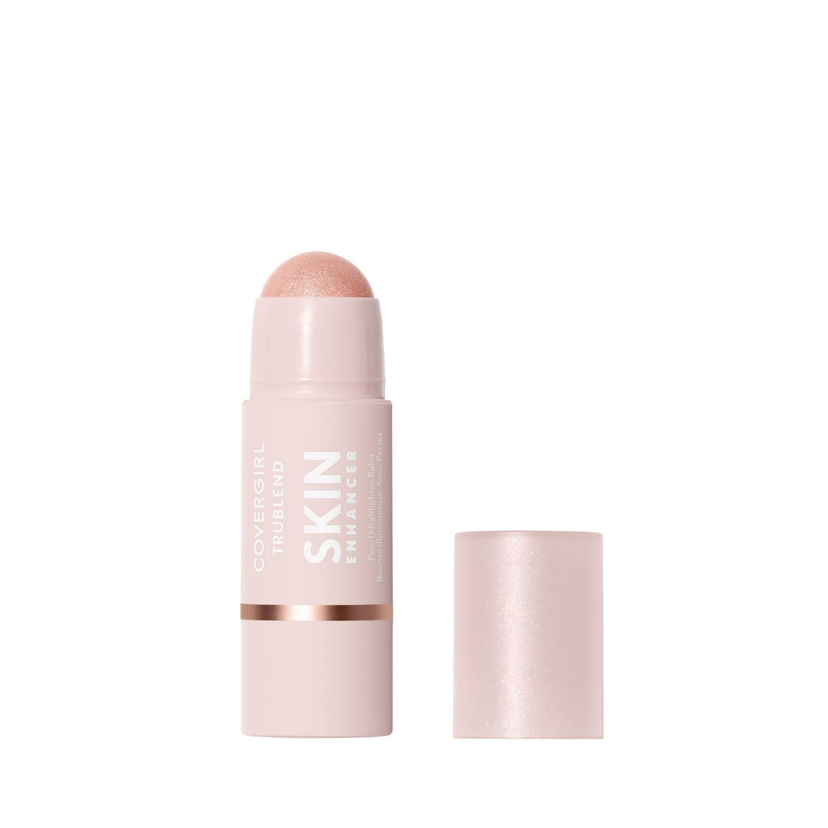 COVERGIRL Trublend Skin Enhancer Blush Balm Stick, Vegan Formula, Easy to Use, Glides on Effortlessly, Non-Greasy, Doesn't Crease - 250 Sleepy Mauve (Bright, Cool Mauve)