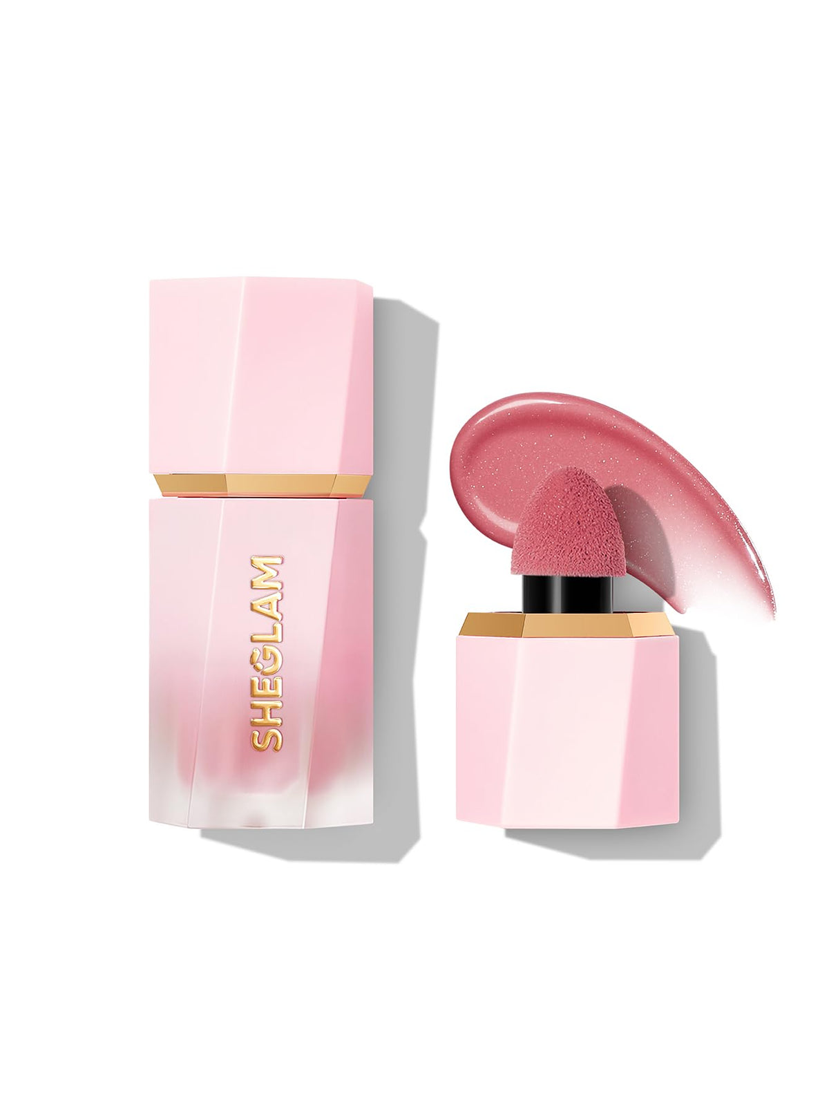 SHEGLAM Color Bloom Liquid Blush Makeup for Cheeks Matte Finish-Love Cake