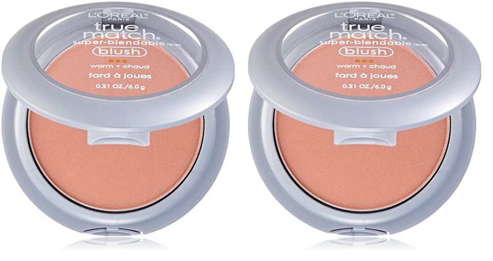 L'Oreal Paris True Match Super-Blendable Powder Blush, Barely Blushing, 0.21 Oz (Packaging May Vary)