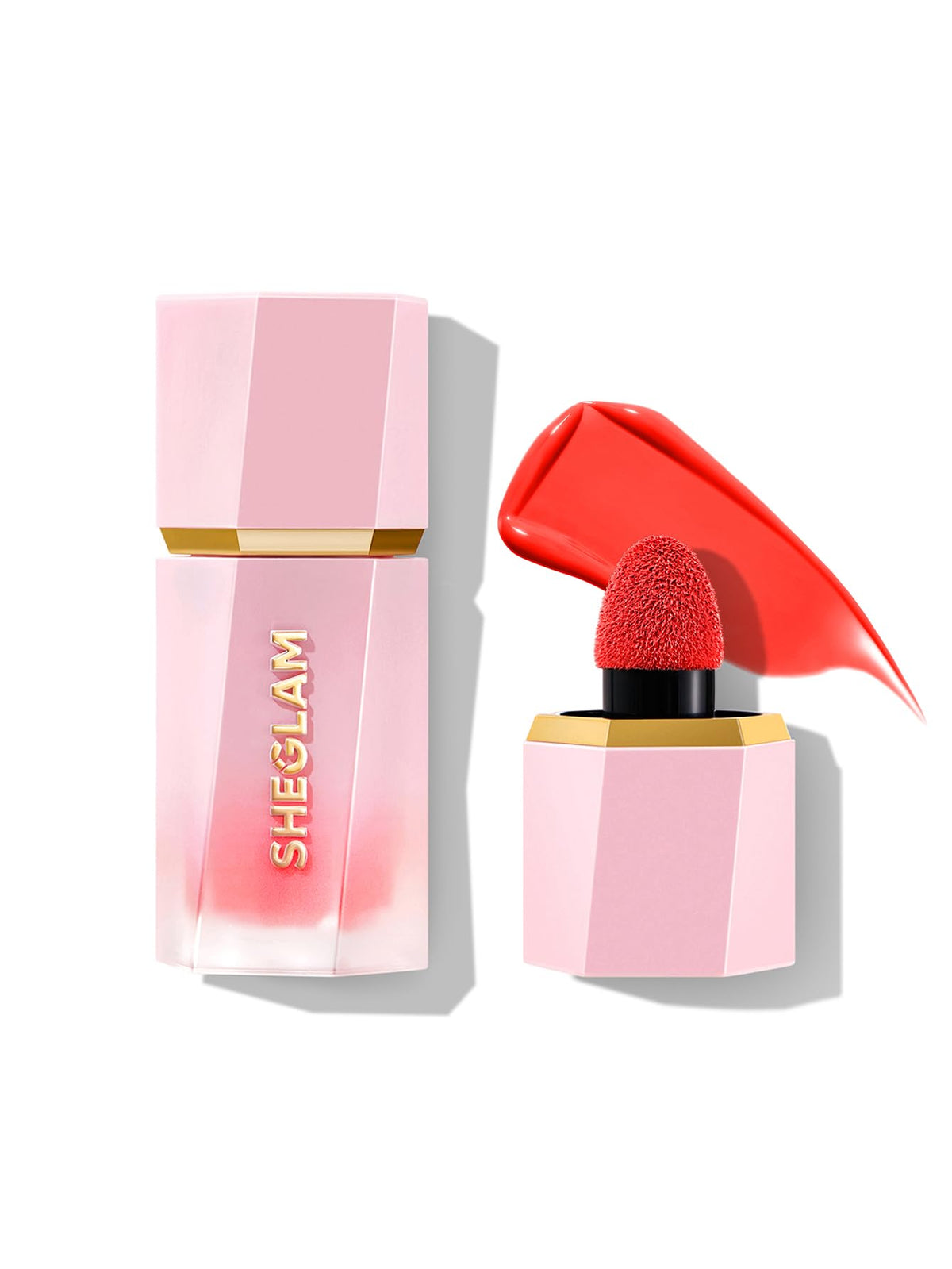 SHEGLAM Color Bloom Liquid Blush Makeup for Cheeks Matte Finish-Love Cake
