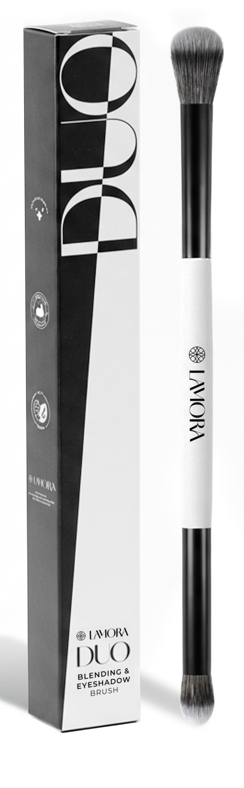 Lamora Flat Top Kabuki Foundation Brush - Liquid Cream Powder Face Brush