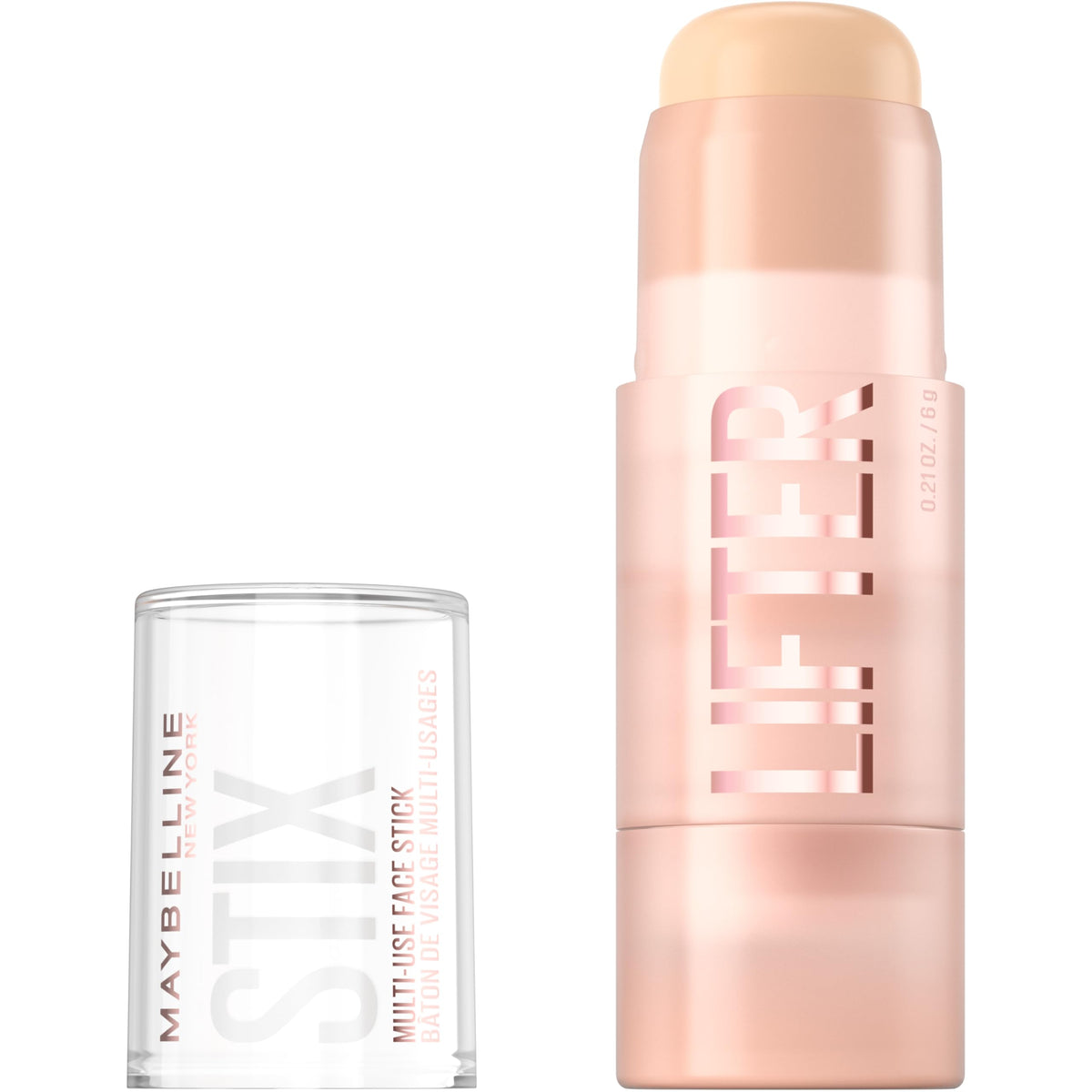 Maybelline Lifter Stix Multi-Use Face Stick - Contour, Bronzer, Concealer and Foundation Stick, All-In-One Creamy Face Makeup with Cranberry Seed Oil, 35, 1 Count
