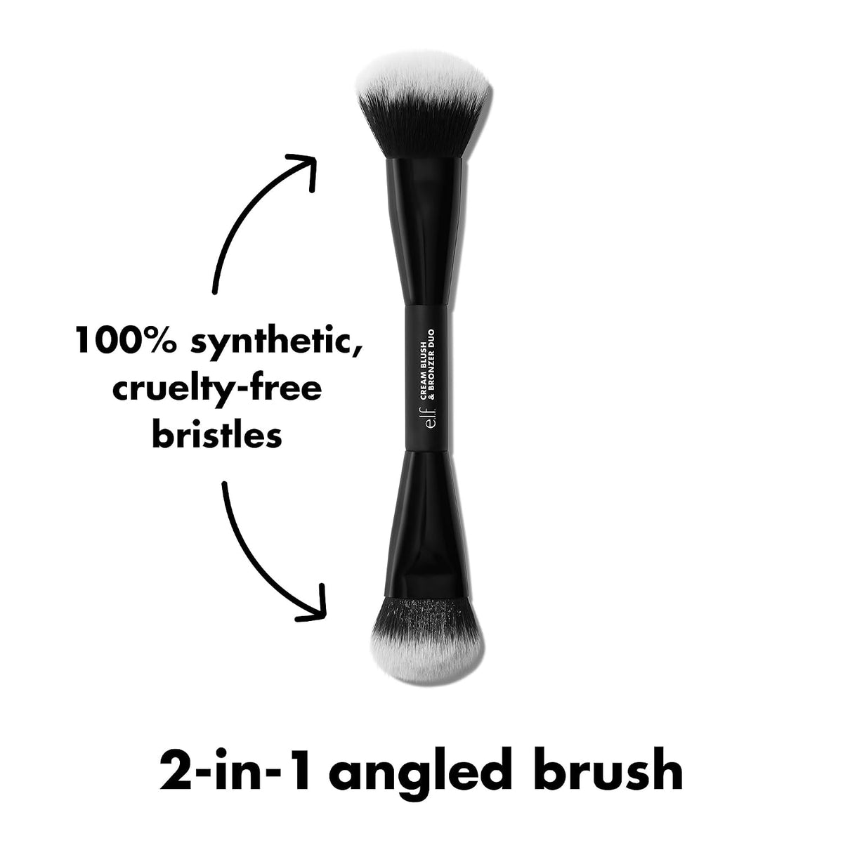 e.l.f. Dual-Ended Cream + Powder Brush