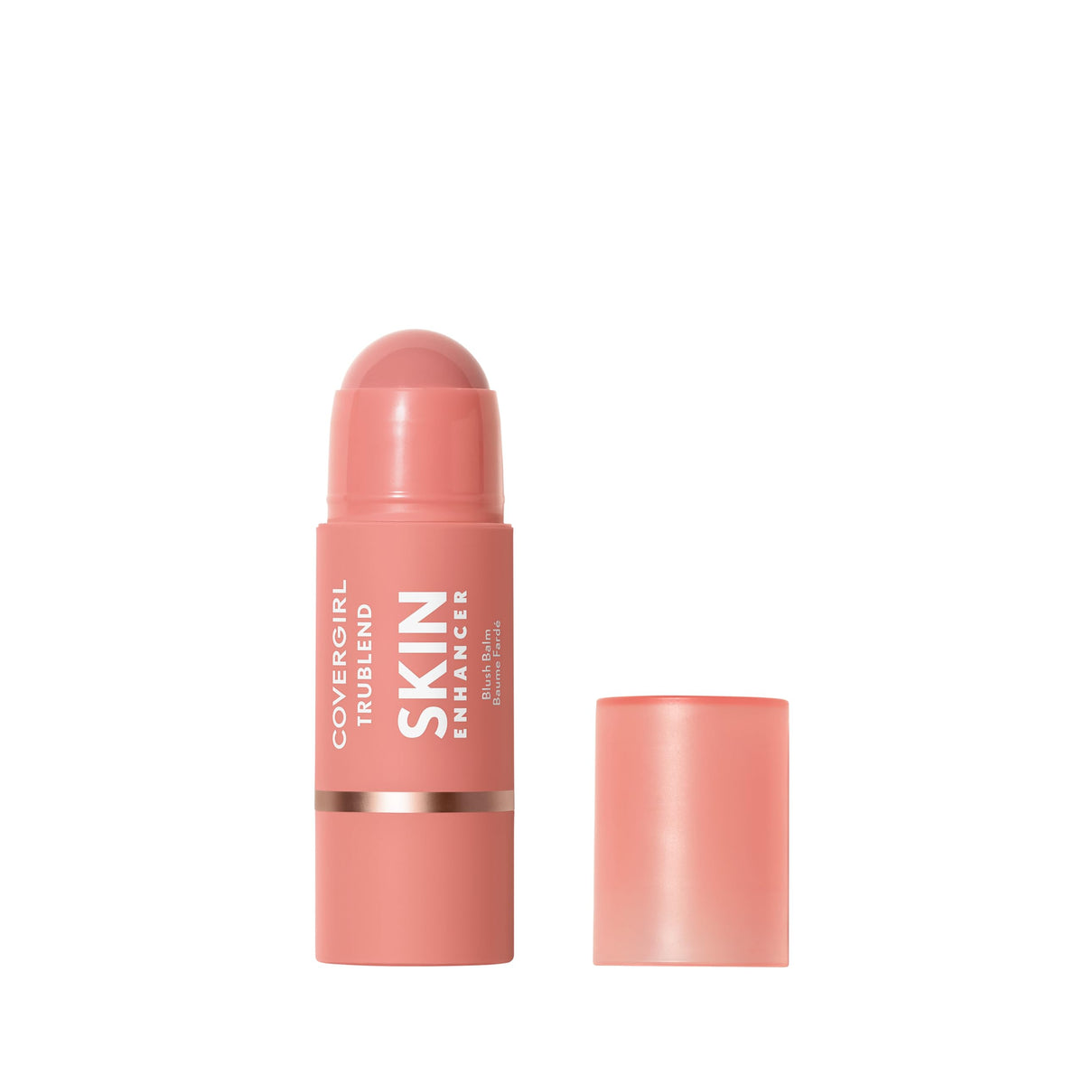 COVERGIRL Trublend Skin Enhancer Blush Balm Stick, Vegan Formula, Easy to Use, Glides on Effortlessly, Non-Greasy, Doesn't Crease - 250 Sleepy Mauve (Bright, Cool Mauve)
