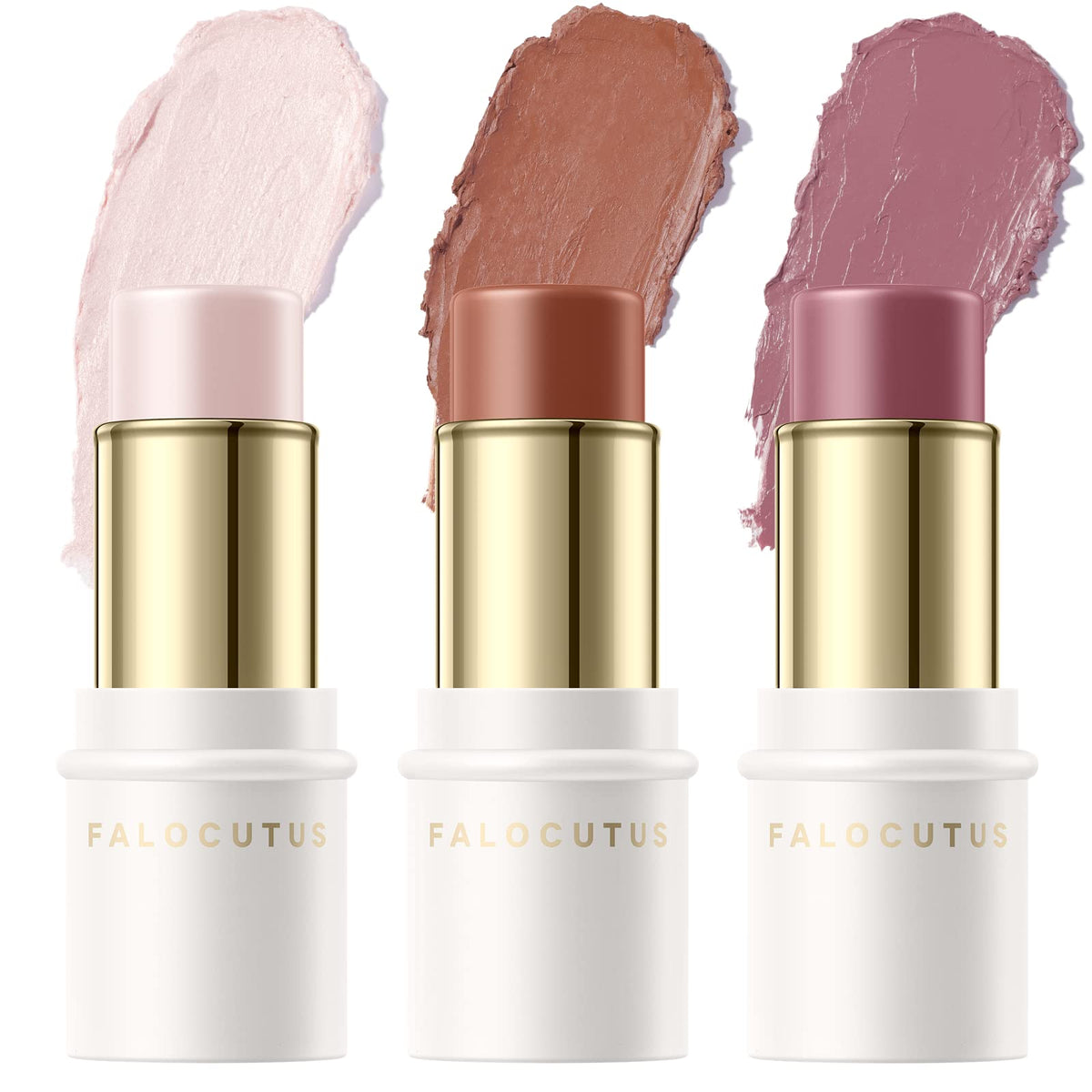 3 Pcs NEUTRAL Contour Stick Set,Professional Makeup Kit for All Skin