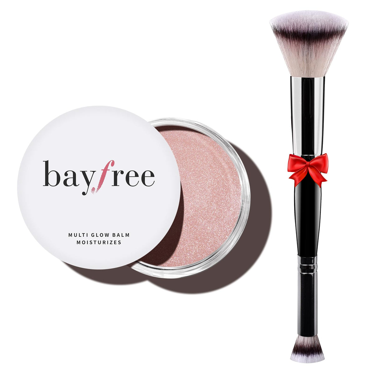 bayfree Multi Glow Balm, Cream Blush for Cheeks Lips & Eyes, Radiant Finish