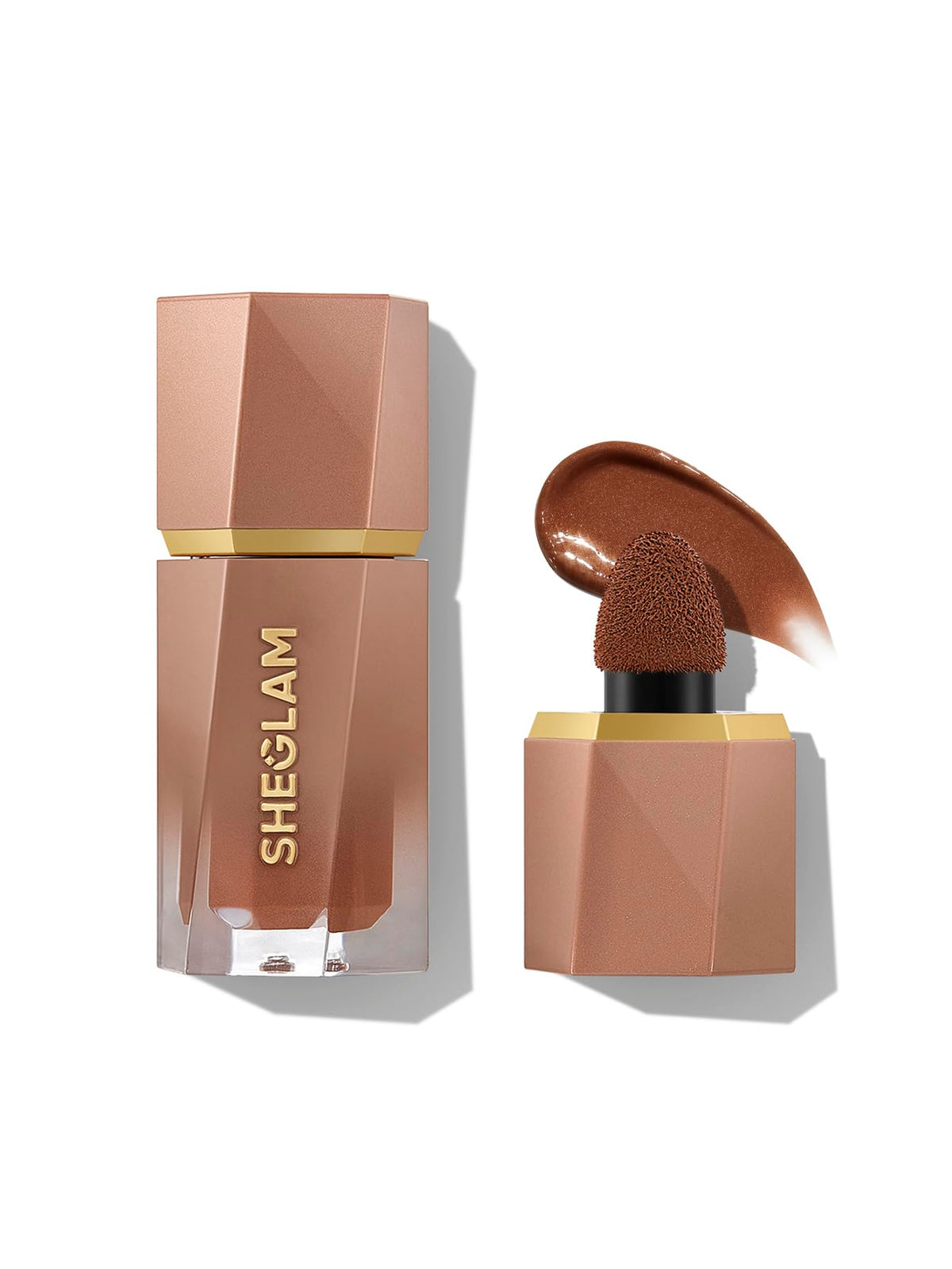 SHEGLAM Sun Sculpt Cool Toned Liquid Contour Stick Long Lasting Cream Bronzer Makeup - 01 Soft Tan