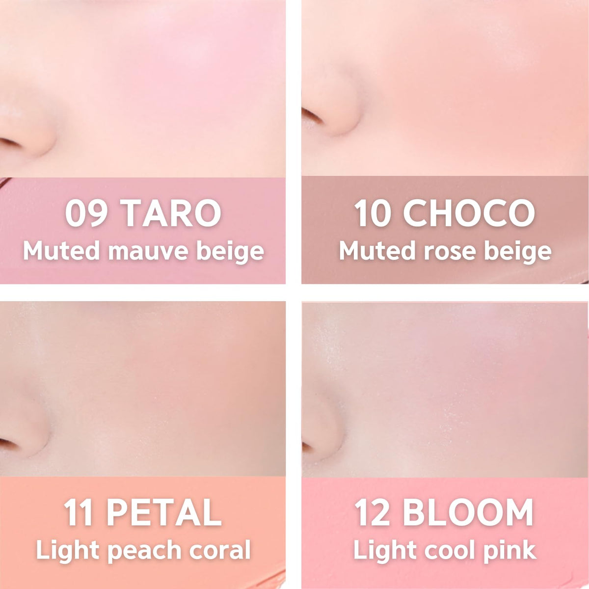 BBIA Ready To Wear Downy Cheek Cream Blush, Matte Finish, 10 DOWNY CHOCO