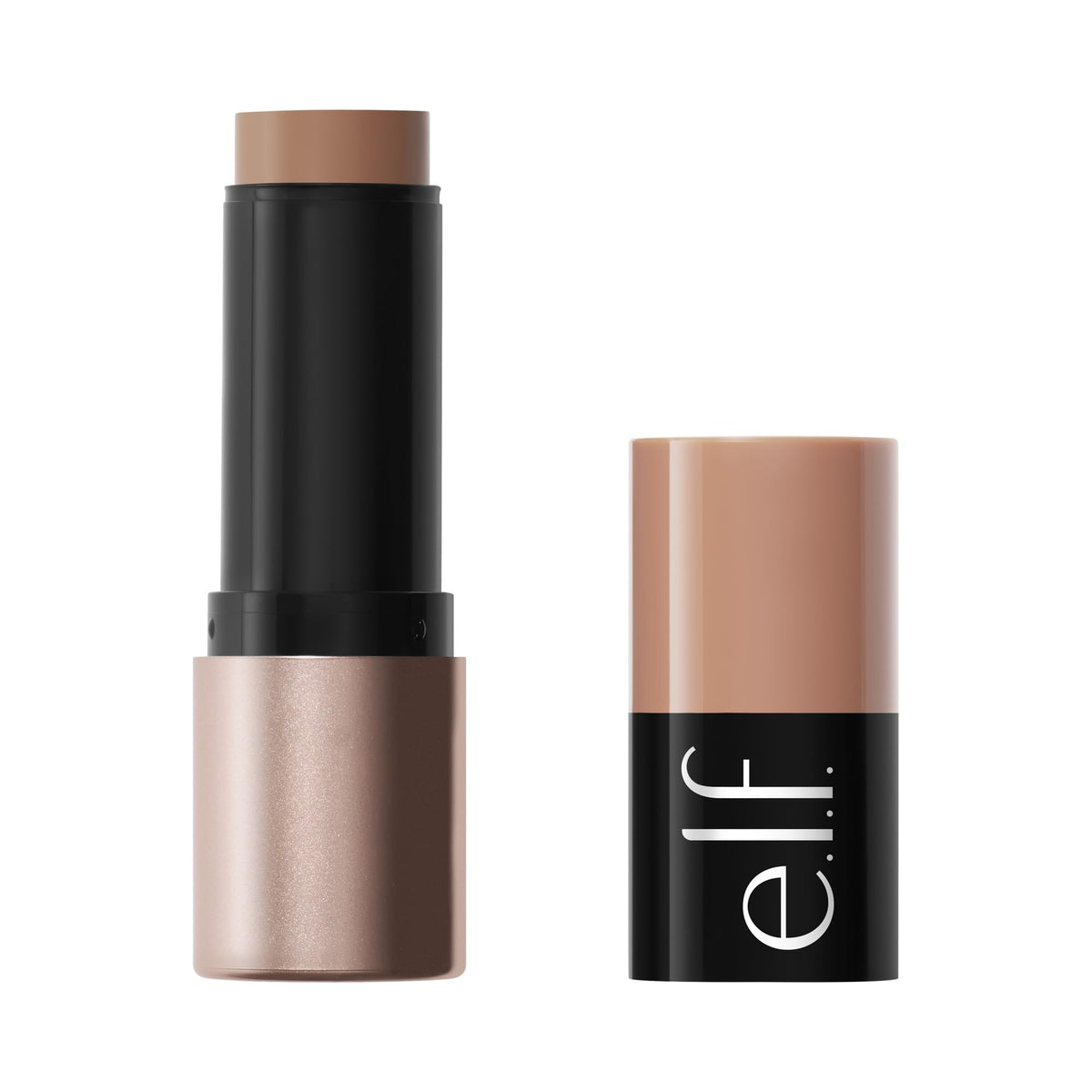 e.l.f. Soft Glam Cream Bronzer Stick, Sun-Kissed Soft Glow, Fair