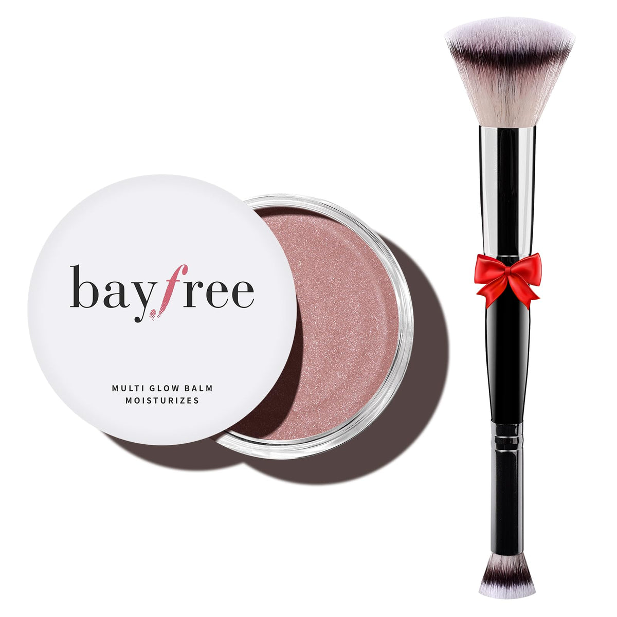 bayfree Multi Glow Balm, Cream Blush for Cheeks Lips & Eyes, Radiant Finish