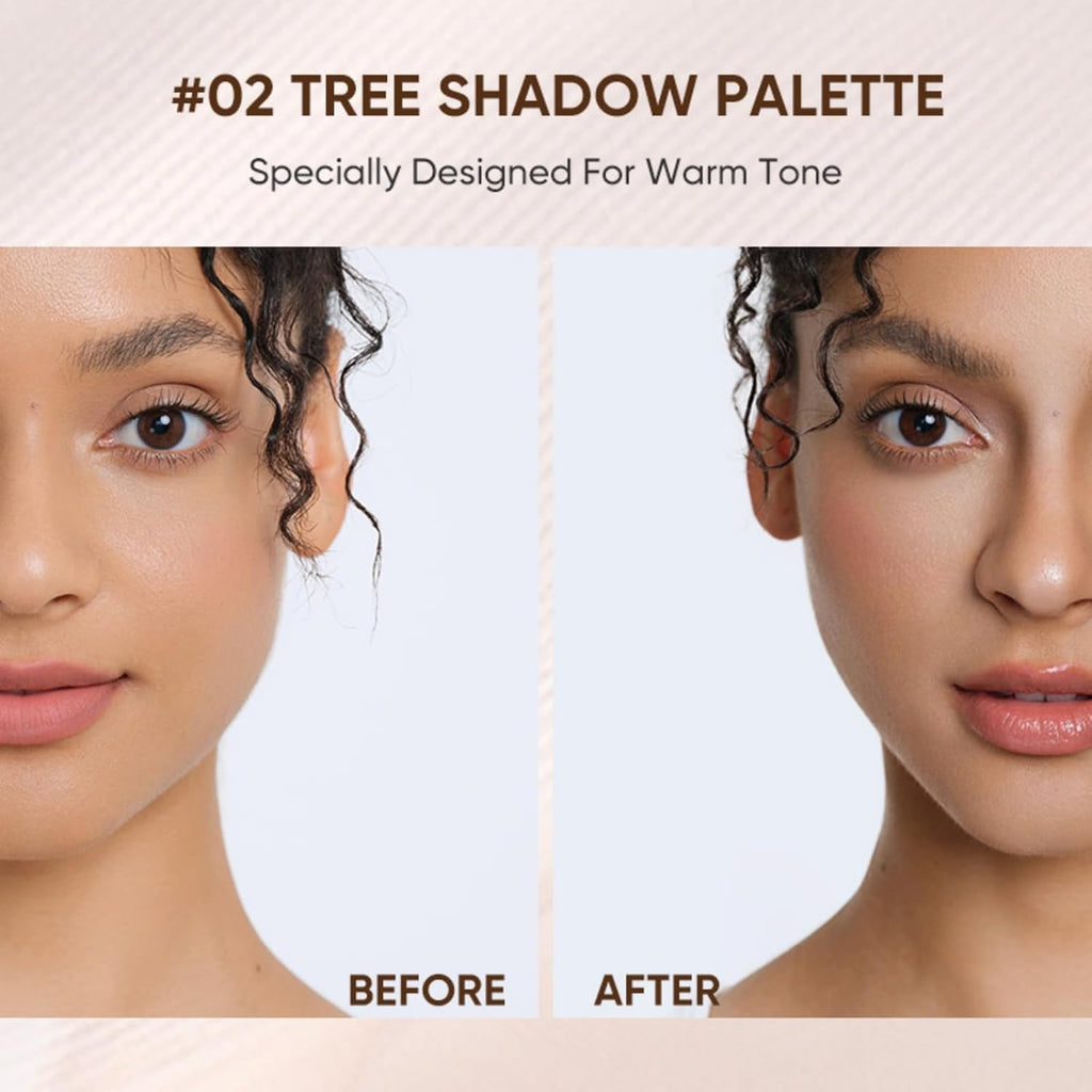 JUDYDOLL Contour Palette Highlighter Makeup Korean Makeup (02 Tree)