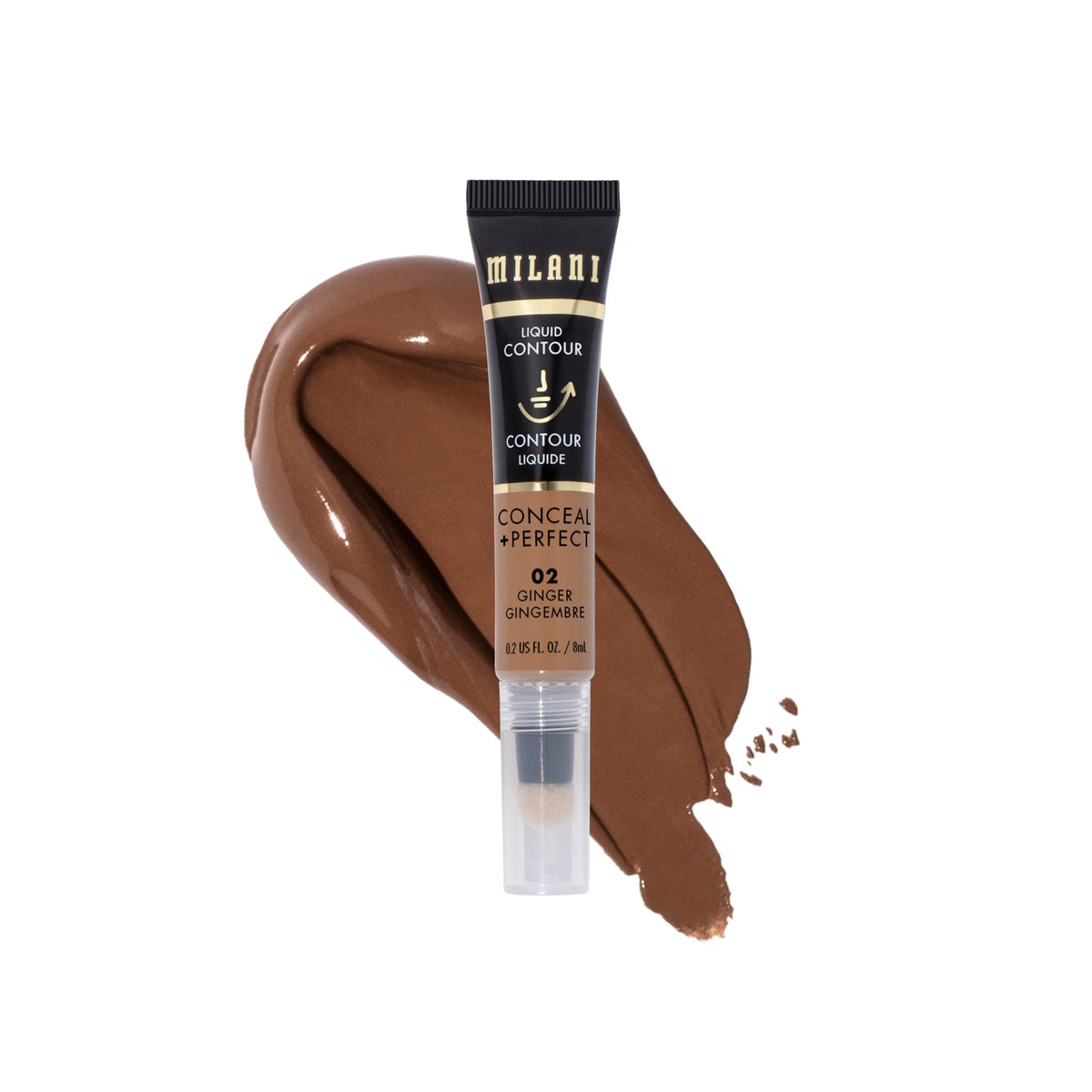 Milani Conceal + Perfect Liquid Contour for Added Definition, Face Lift Collection - Toffee