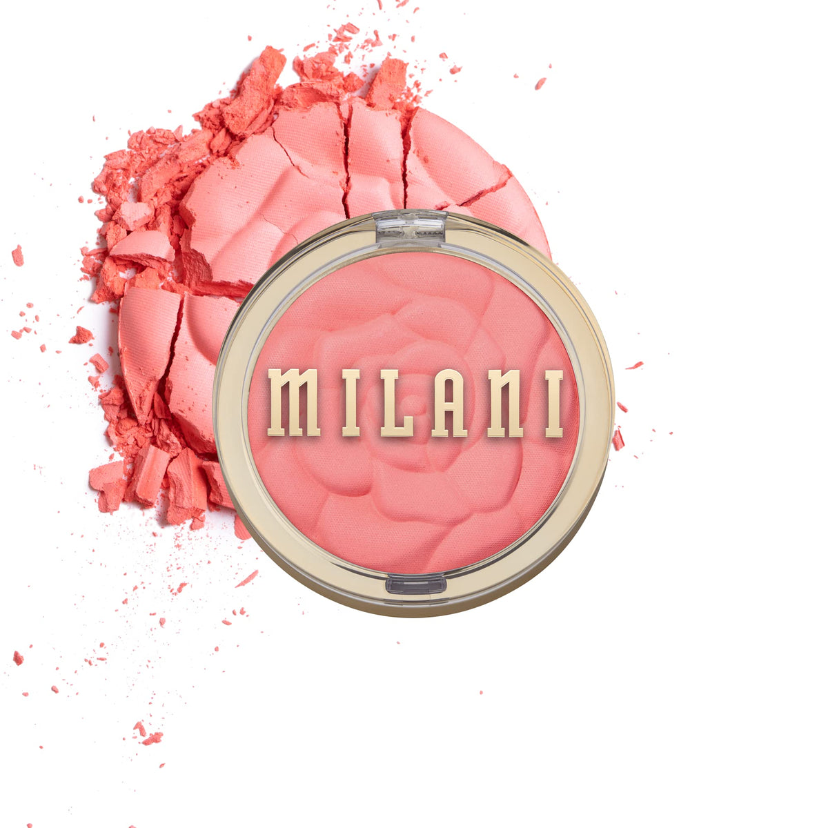 Milani Rose Blush, Powder Blush for Cheeks - Natural Matte - Wild Rose