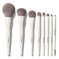 Morphe Best of Blends 8 Piece Makeup Brush Set - Face and Eye Makeup Brushes for Foundation, Concealer, Powder, Blush, Eyeshadow & Brows - Professional Brush Kit (8 ct)