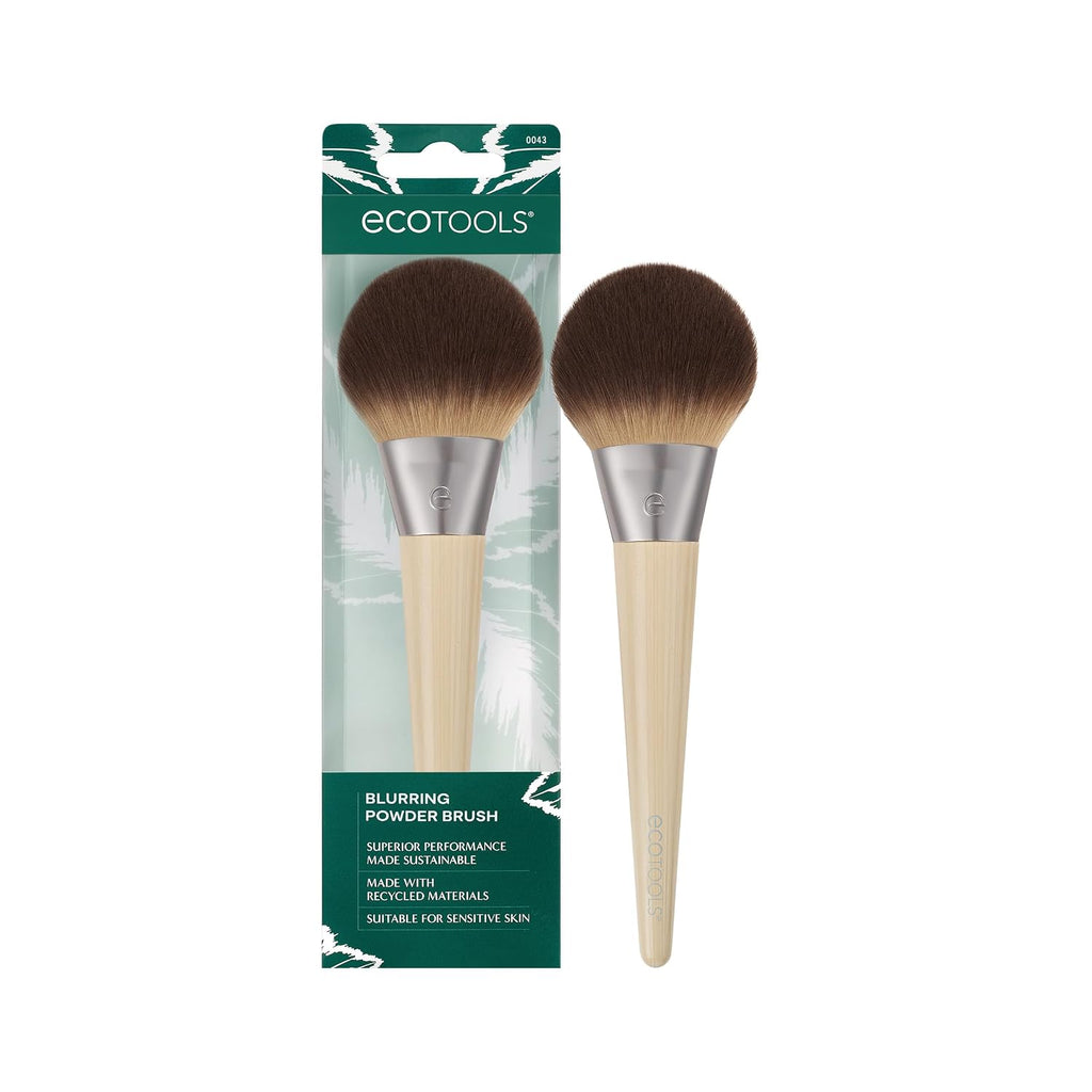 EcoTools Blurring Powder Makeup Brush, Large Makeup Brush, 1 Count