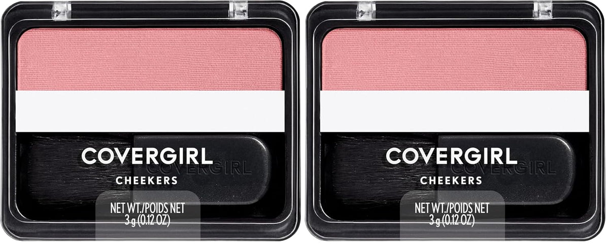 COVERGIRL - Cheekers Blush, Soft, blendable, lightweight formula, easy & natural look, 100% Cruelty-Free