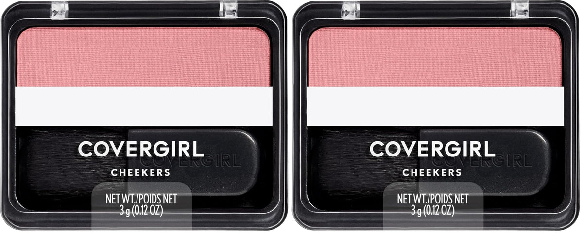 COVERGIRL - Cheekers Blush, Soft, blendable, lightweight formula, easy & natural look, 100% Cruelty-Free