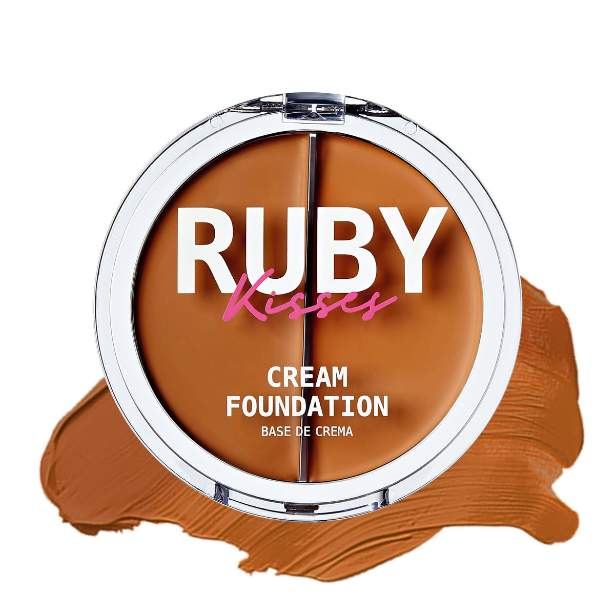 Ruby Kisses 3D Face Creator Cream Foundation & Concealer, 12 Hours Long Lasting, Medium to Full Coverage, Non-Greasy, Ideal for Makeup & Contour Palette (Level 16)