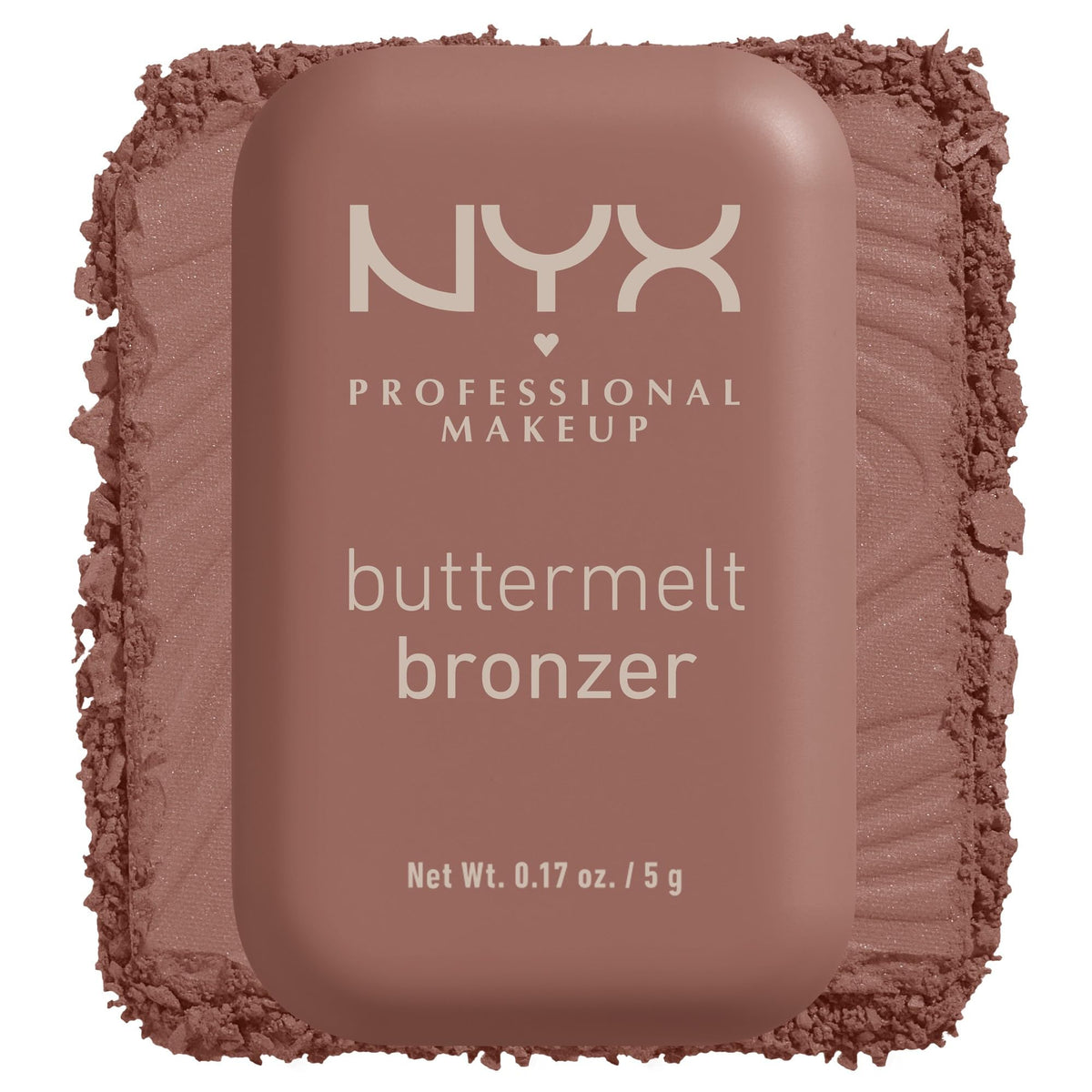 NYX PROFESSIONAL MAKEUP Matte Buttermelt Bronzer, Longwear Face Makeup with Up to 12 Hours of Wear, Vegan Formula - Deserve Butta (Light Medium Cool)