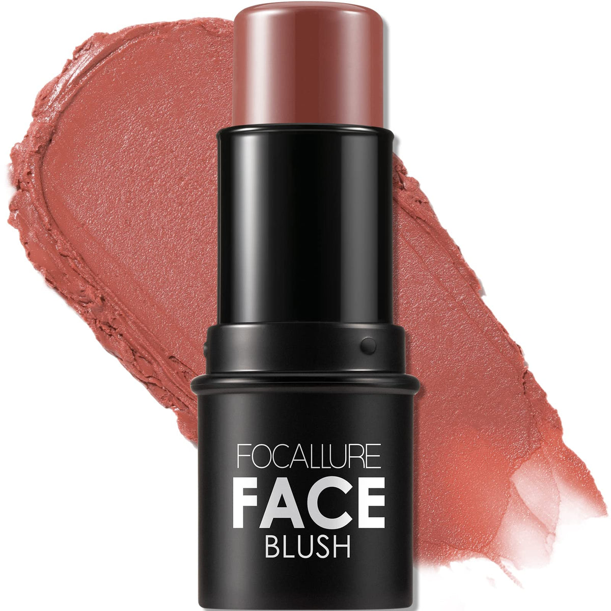 FOCALLURE Cream Blush Makeup,Buildable Blush Stick for Cheeks,Matte and Dewy Finish,Long Wearing,Easy Application,Lightweight Multi Stick,DUSTY ORCHID
