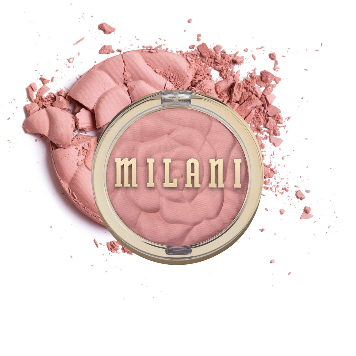 Milani Rose Blush, Powder Blush for Cheeks - Natural Matte - Wild Rose