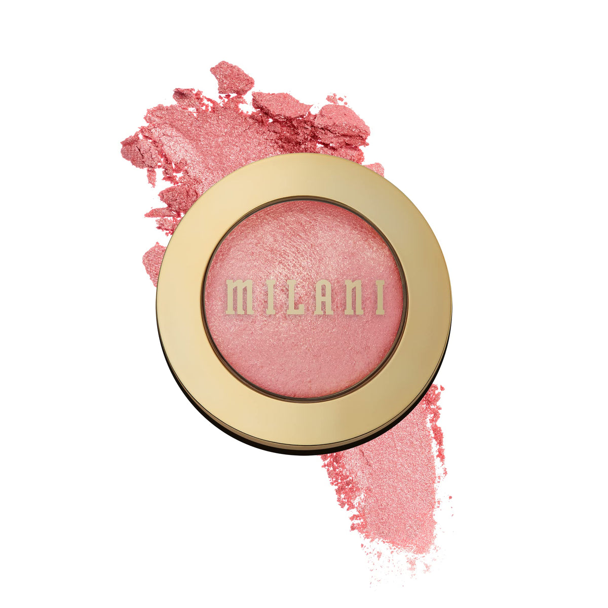 Milani Baked Blush, Makeup Powder Blush for Cheeks - Dolce Pink