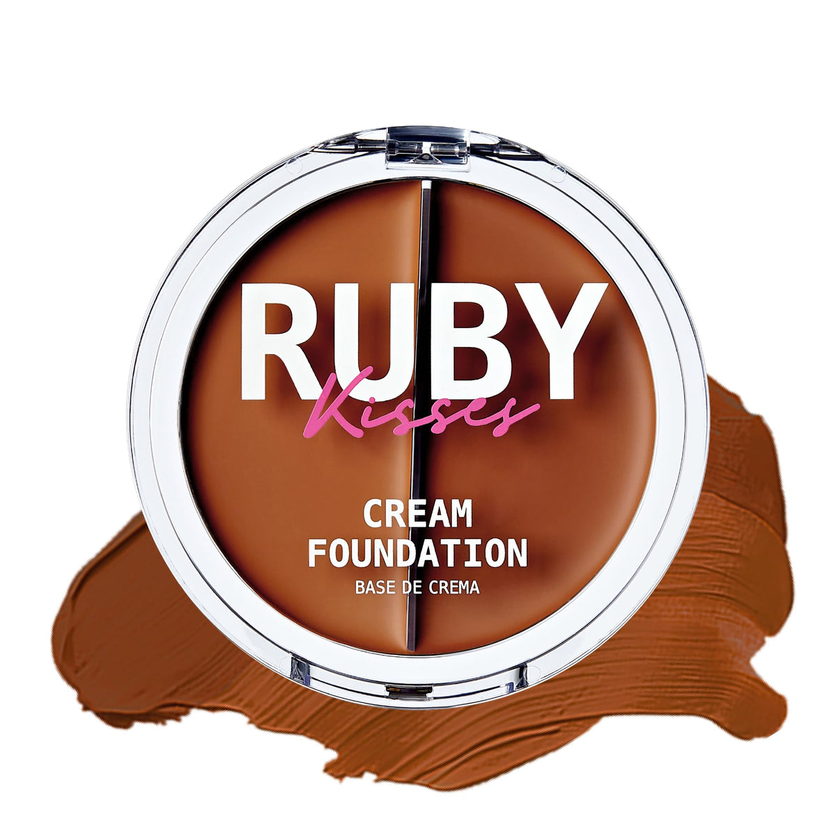 Ruby Kisses 3D Face Creator Cream Foundation & Concealer, 12 Hours Long Lasting, Medium to Full Coverage, Non-Greasy, Ideal for Makeup & Contour Palette (Level 16)