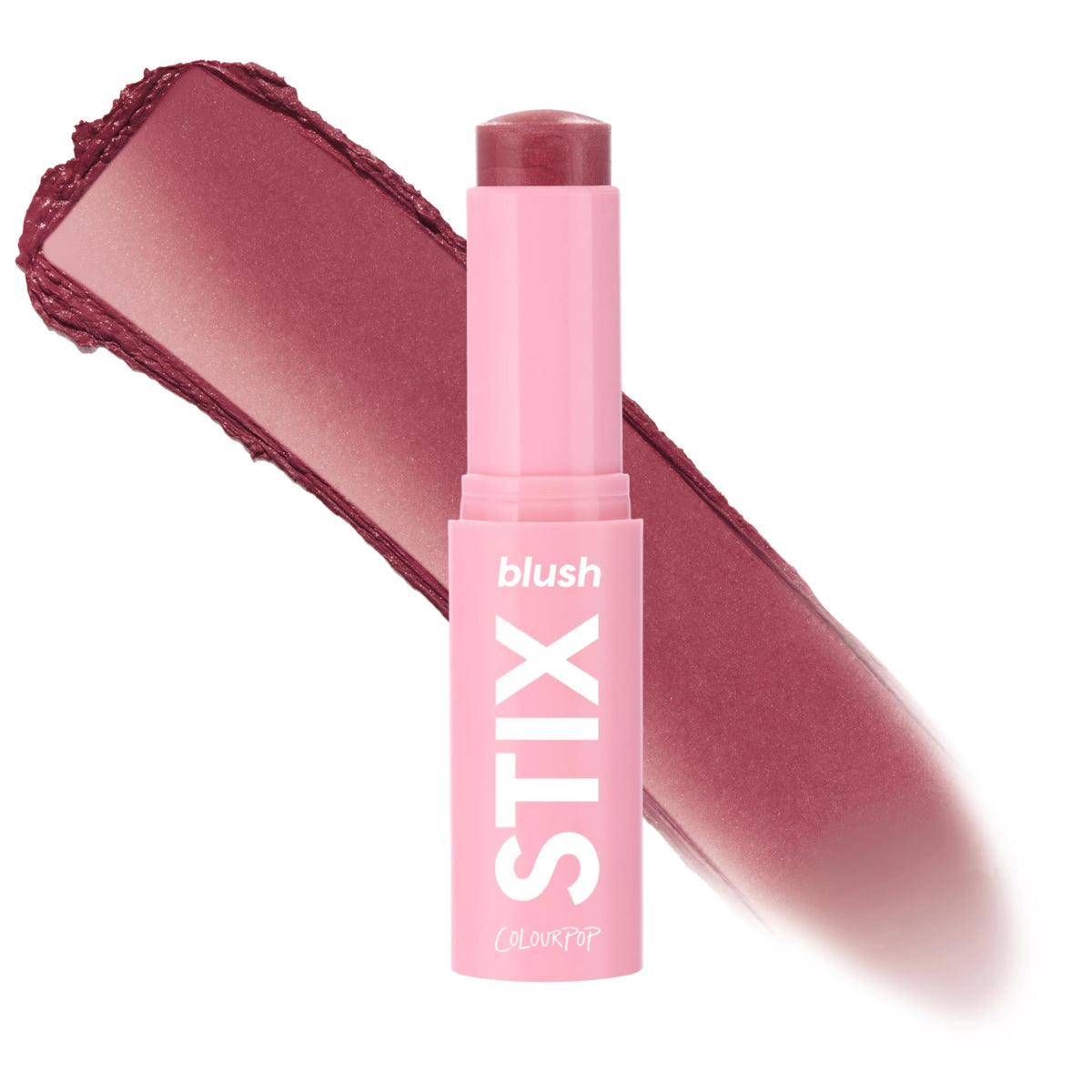 ColourPop Blush Stix - Cream Blush Stick with Dewy, Glowy Finish - Buildable, Blendable, Hydrating - Lightweight Vegan Makeup for Cheeks - New Formula - Cool It, Soft Mauvy Nude (0.28 oz)