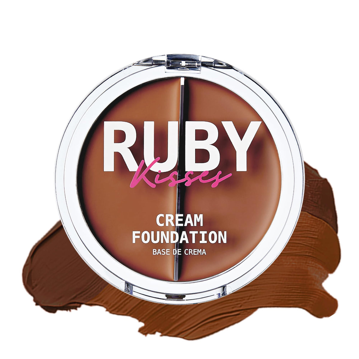 Ruby Kisses 3D Face Creator Cream Foundation & Concealer, 12 Hours Long Lasting, Medium to Full Coverage, Non-Greasy, Ideal for Makeup & Contour Palette (Level 16)
