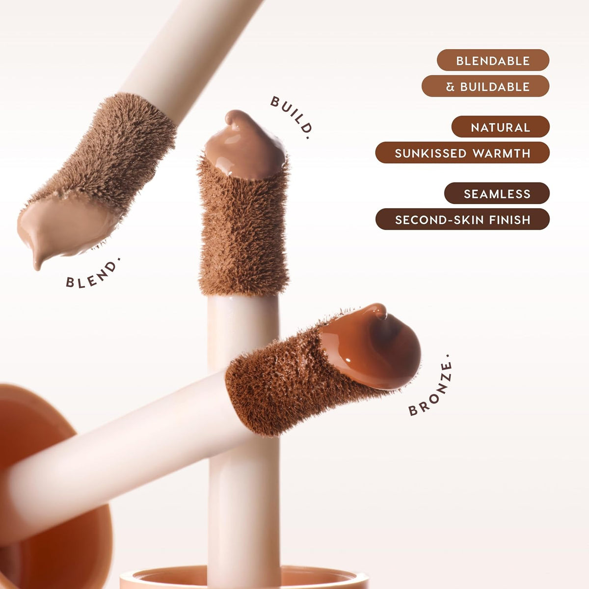 ColourPop Liquid Bronzer for Face - Buildable, Lightweight Liquid Contour + Makeup Bronzer - Blendable, Hydrating Formula with Squalane + Vitamin E - Cool Toned Neutral Tan, West Beach (0.27 oz)