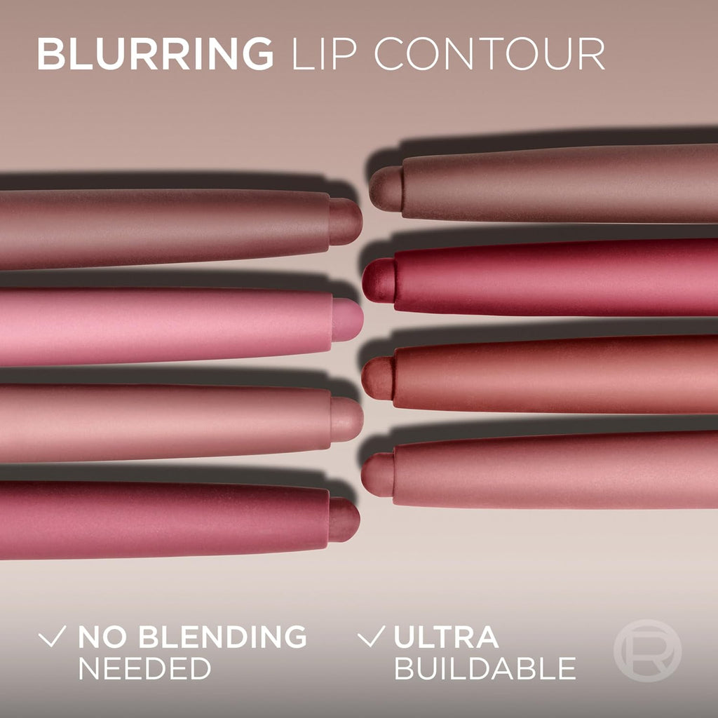 L'Oreal Paris Blurfiller Lip Liner, Lightweight, Buildable, and Sculpting Lip Pencil, Line, Define, and Contour for Fuller-Looking Lips, Mocha Mousse, 0.21 oz