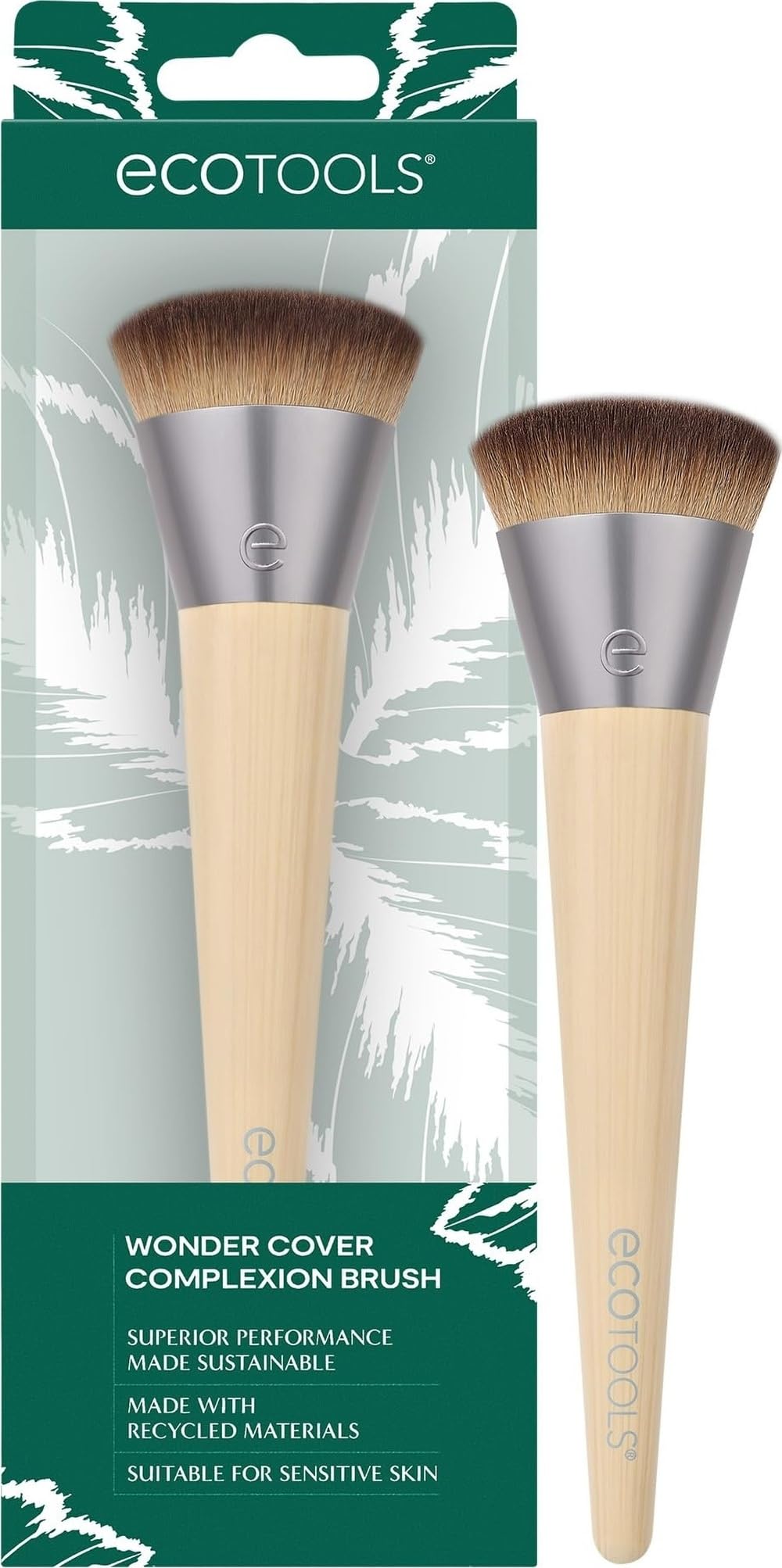 EcoTools Wonder Cover Complexion Brush, Flawless Foundation Application